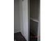 Well-organized closet with sliding doors, shelving, and ample storage space at 9016 Neptune Dr, Indianapolis, IN 46229