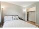 Inviting bedroom with natural light, a comfortable bed, and closet space at 9256 Colgate St, Indianapolis, IN 46268