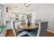 Cozy dining area adjacent to the kitchen, perfect for Gathering meals and entertaining at 9256 Colgate St, Indianapolis, IN 46268
