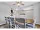 Elegant dining room with seating for eight, stylish decor, and an inviting atmosphere at 937 Maple Stone Dr, Greenwood, IN 46143