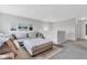Comfortable living room featuring a sectional couch and elegant decor, perfect for relaxing and entertaining guests at 937 Maple Stone Dr, Greenwood, IN 46143