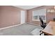Well-lit home office with ample desk space, perfect for productivity and remote work setups at 937 Maple Stone Dr, Greenwood, IN 46143