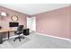 Functional office space with a tidy desk setup, suitable for efficient remote work at 937 Maple Stone Dr, Greenwood, IN 46143