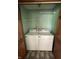 This laundry room features a washer and dryer at 1082 E County Road 400 S, Clayton, IN 46118