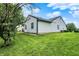 Spacious backyard offers ample space for outdoor activities and recreation at 11518 Cherry Blossom W Dr, Fishers, IN 46038