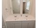 Bathroom with double sinks and modern fixtures at 1351 Byron St, Greenfield, IN 46140