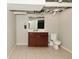 Bathroom with vanity and toilet in finished basement at 1702 Kessler Blvd E Dr, Indianapolis, IN 46220