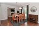 Inviting dining room with stylish decor and warm lighting at 1702 Kessler Blvd E Dr, Indianapolis, IN 46220