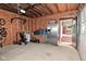 Organized garage space with ample storage at 1702 Kessler Blvd E Dr, Indianapolis, IN 46220