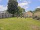 Sprawling backyard featuring a cozy seating area and well-maintained lawn at 2018 N Rochester Ave, Indianapolis, IN 46222