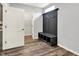Mud room featuring a dark wood bench with storage, coat hooks, and light-colored walls, perfect for organization at 2074 Tompkins Dr, Westfield, IN 46074