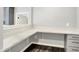 Office nook with lots of counter space and storage at 2074 Tompkins Dr, Westfield, IN 46074