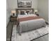 Cozy bedroom featuring neutral color palette, soft lighting, and stylish décor at 2127 Haines Ave, Indianapolis, IN 46221
