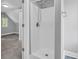 Bathroom featuring a walk-in shower at 247 N 14Th St, Noblesville, IN 46060