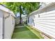 Well maintained backyard with green space and mature trees at 247 N 14Th St, Noblesville, IN 46060