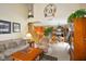 Open-concept living space connects living room and dining area, ideal for gatherings and comfortable living at 255 Bastion Pl # Apt D, Avon, IN 46123