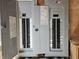 Open electrical panel displaying rows of circuit breakers for safe electrical management at 2825 E 216Th St, Cicero, IN 46034