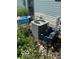 Exterior house features include AC unit at , Shelbyville, IN 46176