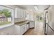 Kitchen featuring stainless steel appliances and granite countertops at 3430 Whalen Ave, Indianapolis, IN 46227