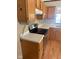 Updated kitchen featuring wood cabinets, white countertops, and stainless steel appliances at 39 Meadow Creek East Blvd, Whiteland, IN 46184