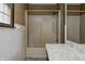 Bathroom featuring a shower and tub combo with a faux marble countertop vanity at 436 N 500 W, Anderson, IN 46011