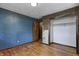 Bedroom features a hardwood floor and a closet at 436 N 500 W, Anderson, IN 46011
