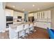 Well-equipped kitchen featuring stainless appliances, ample cabinetry, and an island with bar seating at 4642 Boyd Pl, Westfield, IN 46062