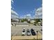 Overhead view from an upper-level parking lot at 5019 Amber Creek Pl, Indianapolis, IN 46237