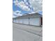 Attached single-car garages at ground level offer convenience and secure parking at 5019 Amber Creek Pl, Indianapolis, IN 46237