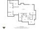 Spacious basement layout with recreation room, bedrooms, bath, and utility areas; total area 4098 sq ft at 5274 Brooks Bnd, Greenwood, IN 46143