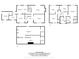 Detailed floor plan showcasing the layout of the main level, upper level, and basement, including room dimensions at 54 Horseshoe Ln, Carmel, IN 46033
