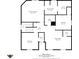 Second floor plan with primary bedroom, Gathering room, additional bedroom, walk-in closets, and baths at 6563 Enclave Blvd, Greenwood, IN 46143