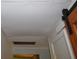 Basement ceiling with exposed ducting and access panel at 7150 Combs Rd, Indianapolis, IN 46237