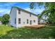 View of the home's backyard showing the deck and lawn at 7337 Wythe Dr, Noblesville, IN 46062
