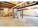 Spacious unfinished basement with exposed ceiling and utilities at 7337 Wythe Dr, Noblesville, IN 46062