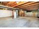 Large unfinished basement with exposed ceiling, utilities, and concrete flooring at 7337 Wythe Dr, Noblesville, IN 46062