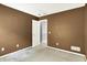 Carpeted bedroom has a white door and an a/c vent at 7337 Wythe Dr, Noblesville, IN 46062