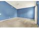 Bright bedroom features vaulted ceilings, carpeting, and a ceiling fan at 7337 Wythe Dr, Noblesville, IN 46062