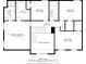 Second floor plan featuring primary bedroom, three bedrooms, and two baths at 7337 Wythe Dr, Noblesville, IN 46062