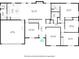 Detailed floor plan showcasing the layout of the entire home at 8117 Scarborough Ct, Indianapolis, IN 46256