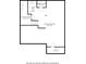 Detailed floor plan showcasing recreation room, wet bar, electrical room, and walk-in closet layout with dimensions at 8117 Scarborough Ct, Indianapolis, IN 46256