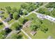 Aerial view of the property showcasing its expansive lot and neighborhood at 10928 W Jackson St, Muncie, IN 47304