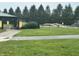 Grassy park view of a skate park with a covered picnic area and walking path at 1108 Pierce Dr, Plainfield, IN 46168
