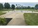 A splash pad with a concrete base and various colorful water features at 1108 Pierce Dr, Plainfield, IN 46168