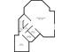 Detailed floorplan showcases the dimensions and layout of the basement at 117 Sawgrass Ct, Lebanon, IN 46052