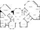 Detailed floor plan showcasing the layout of the home, including room dimensions and flow at 117 Sawgrass Ct, Lebanon, IN 46052