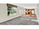 Open floor plan featuring living room and eat-in kitchen at 11961 Driftstone Dr, Fishers, IN 46037