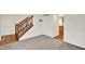 Living area with staircase at 11961 Driftstone Dr, Fishers, IN 46037
