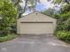 View of the detached two car garage at 1207 Pickwick Pl, Indianapolis, IN 46208