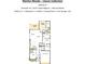 Functional floor plan featuring 3 bedrooms, 2.5 baths, a study, and an open-concept kitchen-Gathering area at 14277 Coyote Rdg, Noblesville, IN 46060